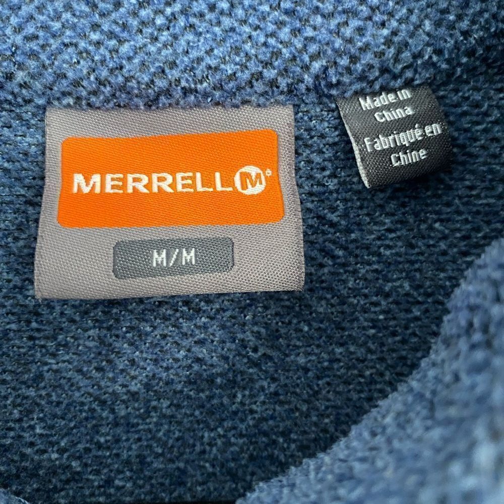 Merrell Fleece 1/4 ZIP Sweaters Men Size M - Picture 5 of 7